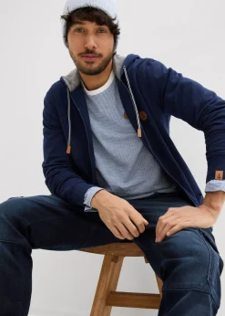 Hombre bonprix bonprix Camiseta de algodón orgánico puro con manga larga