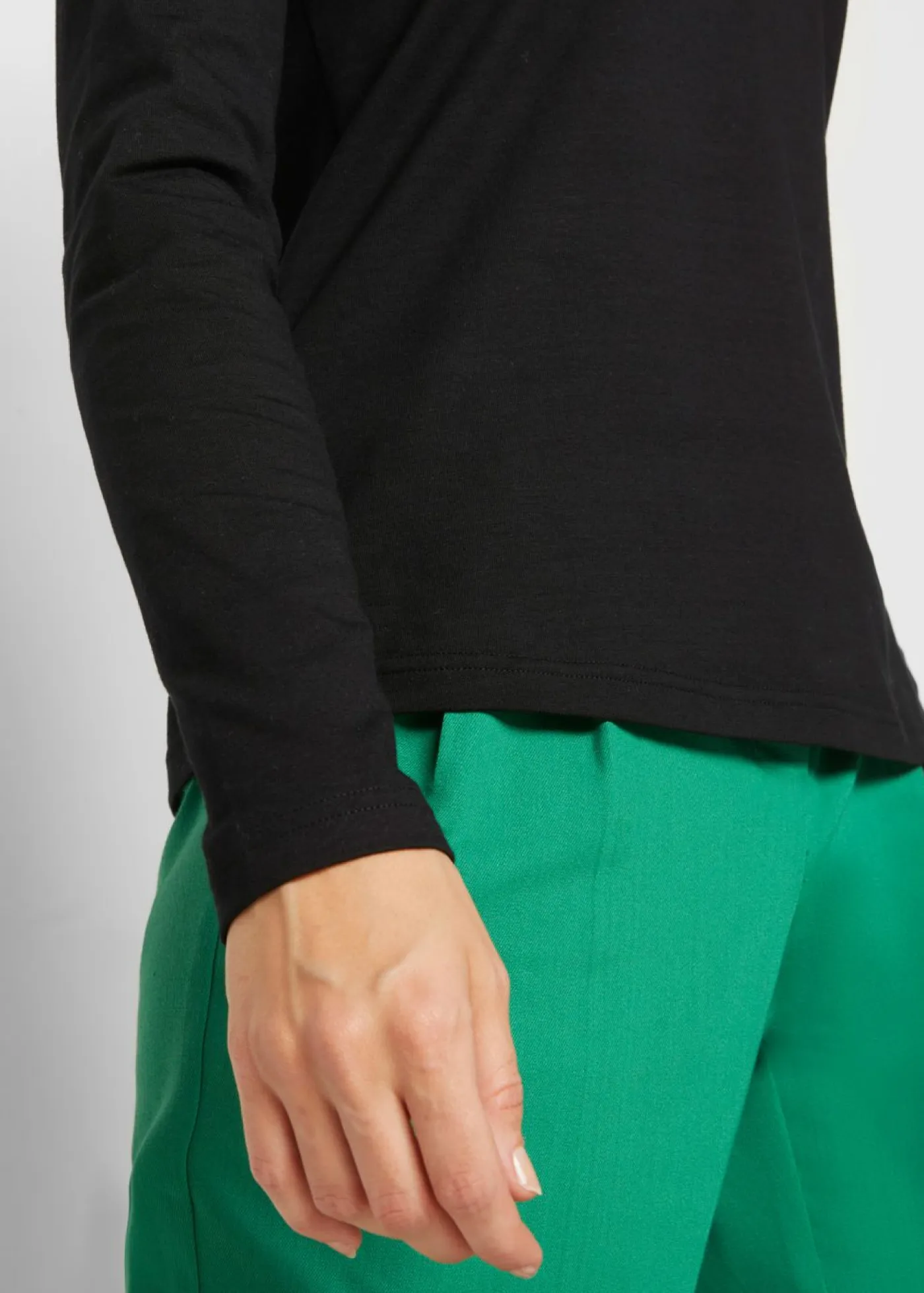 Mujer bonprix bonprix Camiseta de algodón orgánico puro con manga larga