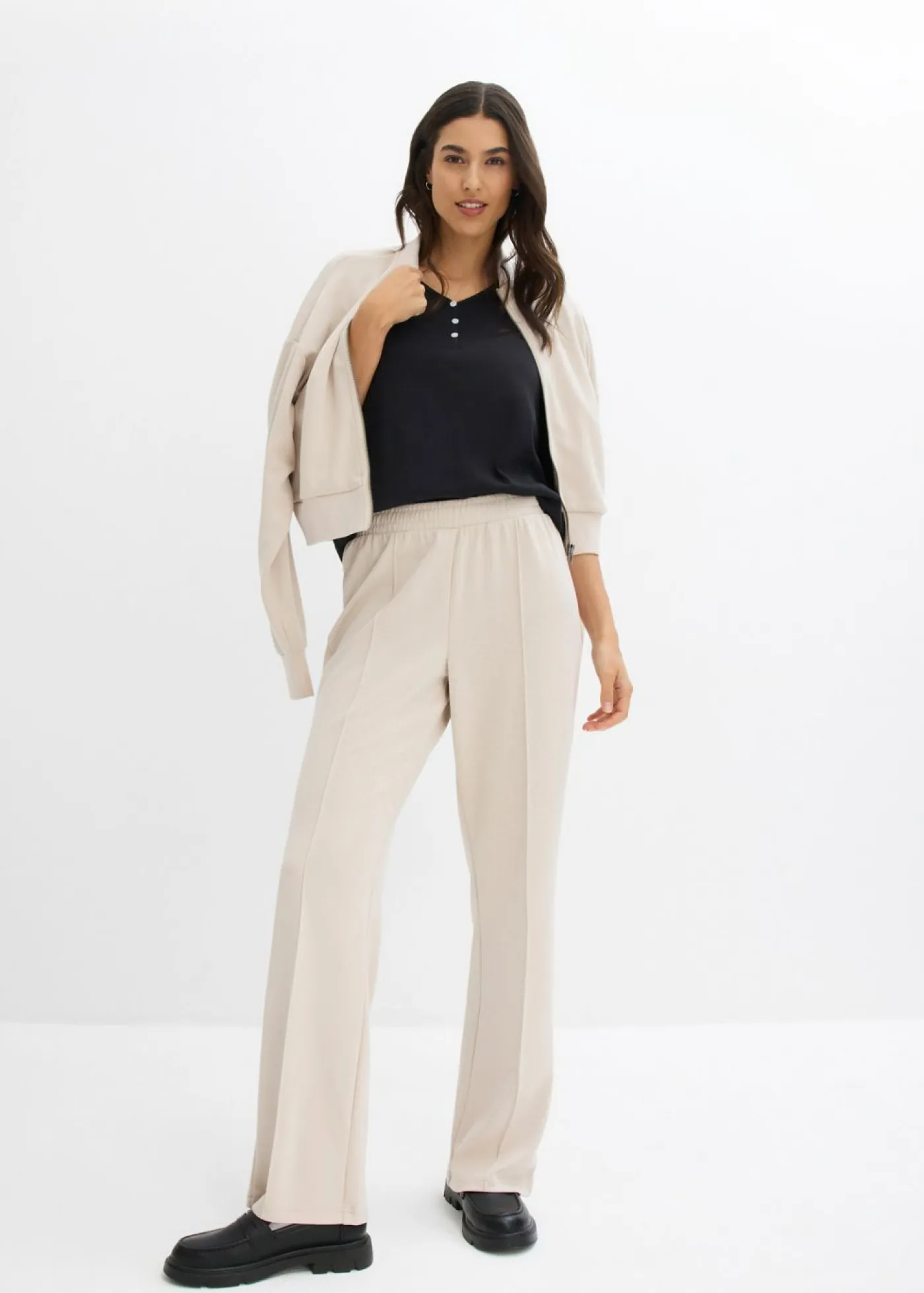 Mujer bonprix bonprix Camiseta de algodón orgánico puro con manga larga