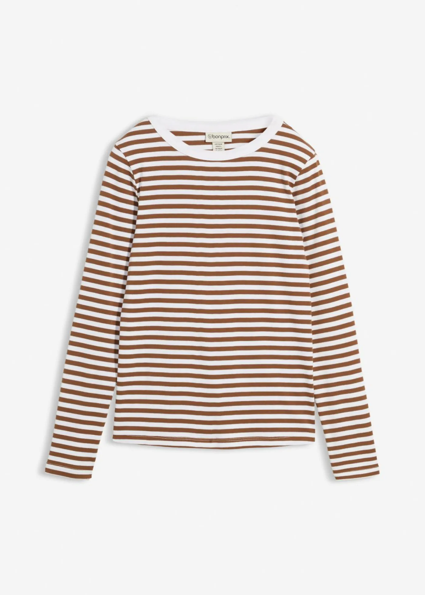 Mujer bonprix bonprix Camiseta de algodón orgánico puro con manga larga