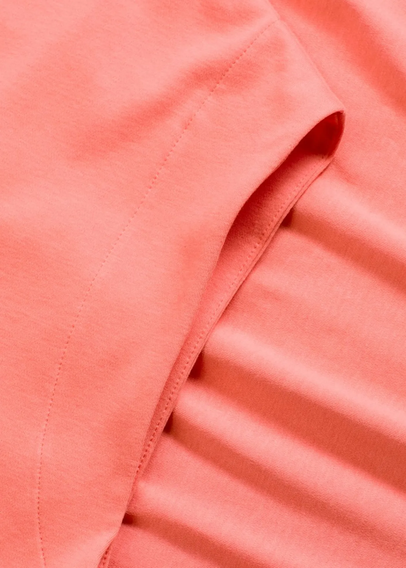 bonprix bonprix Camisetas>Camiseta de algodón orgánico puro Salmón claro