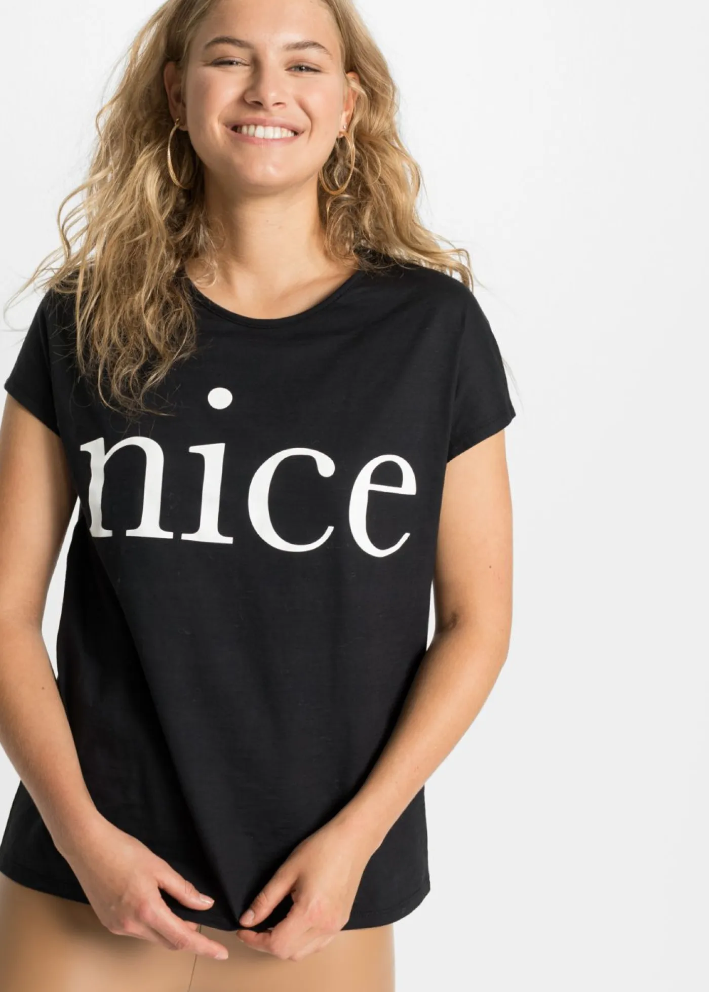 Mujer bonprix bonprix Camiseta de algodón orgánico puro