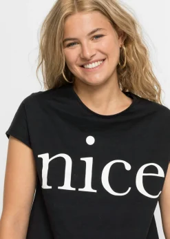 Mujer bonprix bonprix Camiseta de algodón orgánico puro