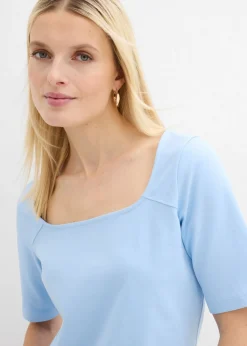 Mujer bonprix bonprix Camiseta de algodón orgánico pesado