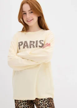 Niños bonprix bonprix Camiseta de algodón orgánico puro con manga larga