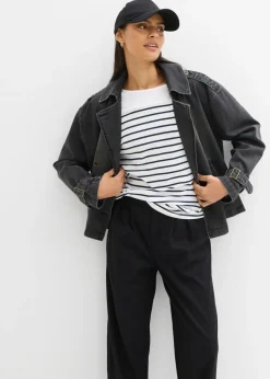 Mujer bonprix bonprix Camiseta de algodón orgánico puro con manga larga