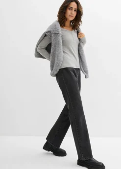 Mujer bonprix bonprix Camiseta de algodón orgánico puro con manga larga