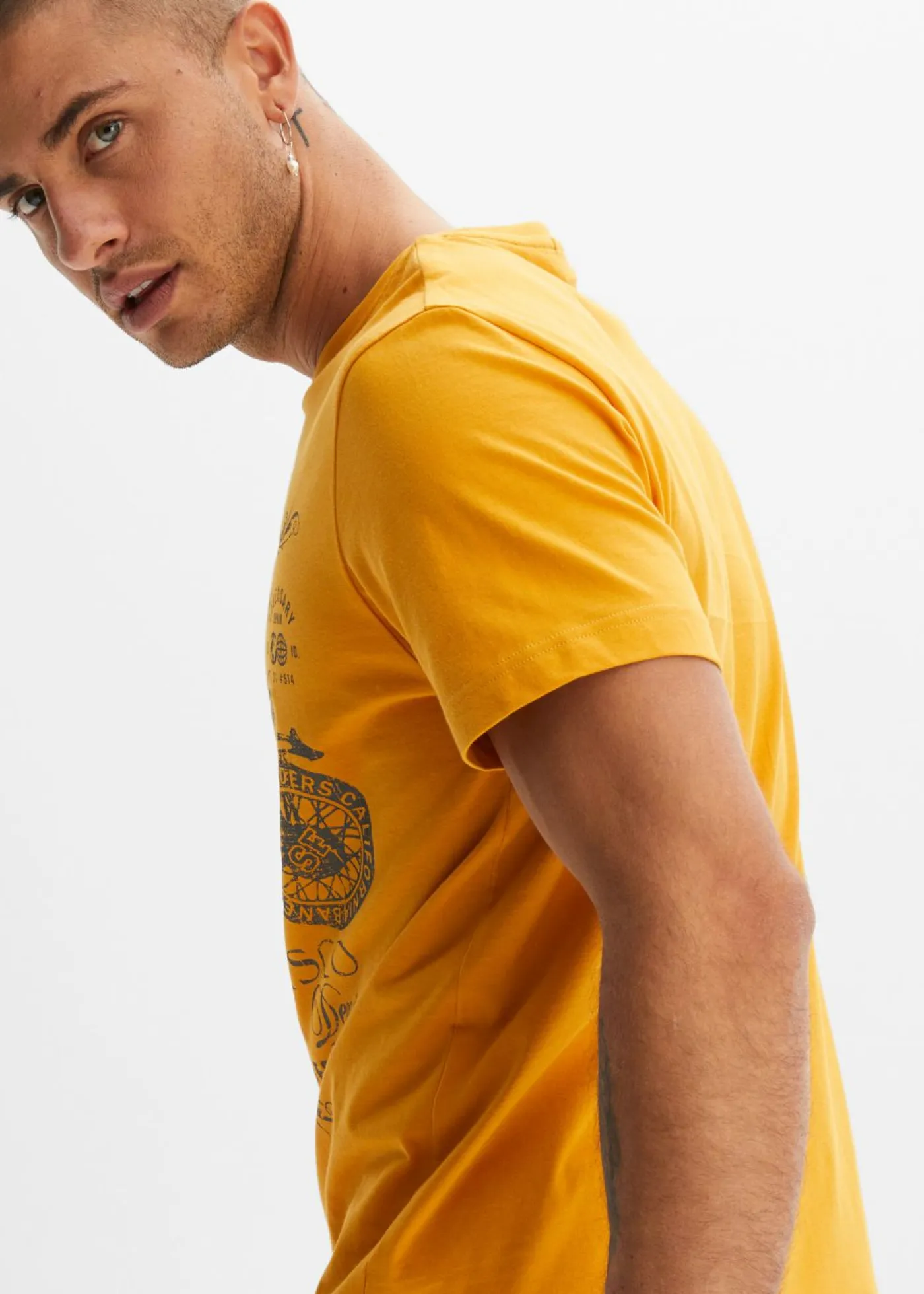 Hombre bonprix bonprix Camiseta de algodón puro