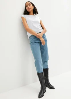 Mujer bonprix bonprix Camiseta de algodón puro