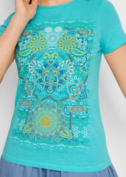 Mujer bonprix bonprix Camiseta de algodón puro