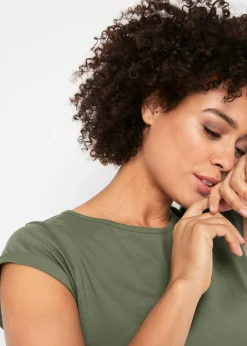 Mujer bonprix bonprix Camiseta de algodón puro