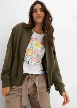 Mujer bonprix bonprix Camiseta de algodón puro