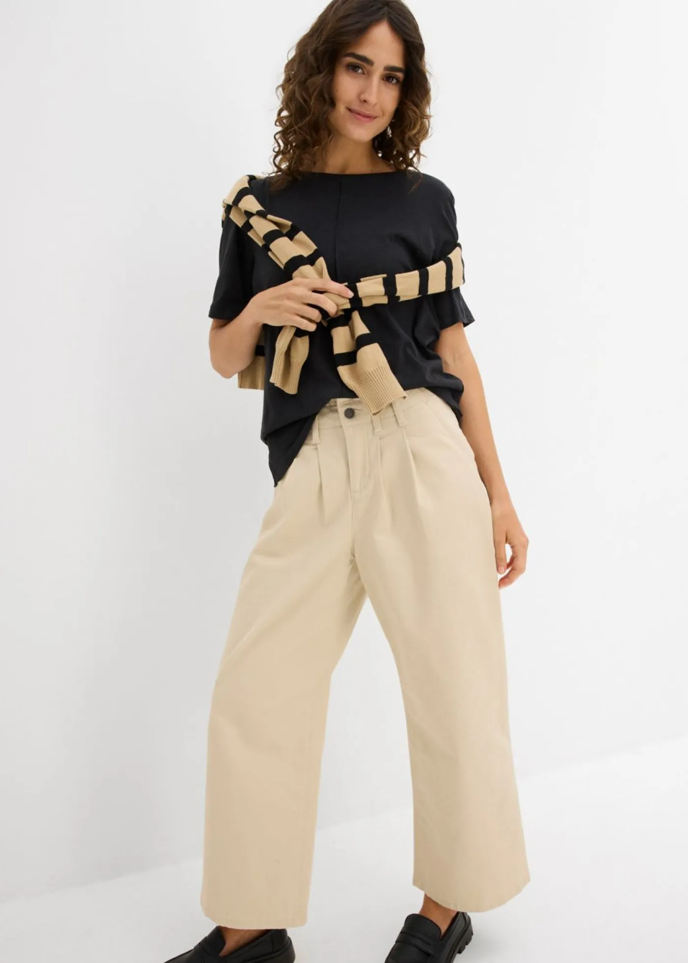 Mujer bonprix bonprix Camiseta de algodón puro