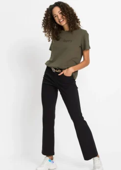 Mujer bonprix bonprix Camiseta de algodón puro