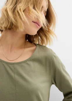 Mujer bonprix bonprix Camiseta de algodón puro