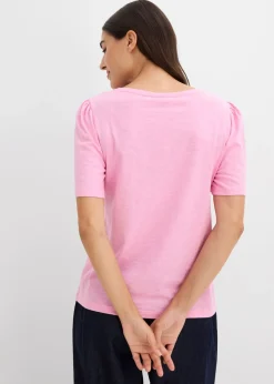 Mujer bonprix bonprix Camiseta de algodón puro