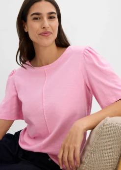 Mujer bonprix bonprix Camiseta de algodón puro