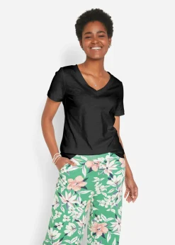 Mujer bonprix bonprix Camiseta de algodón puro
