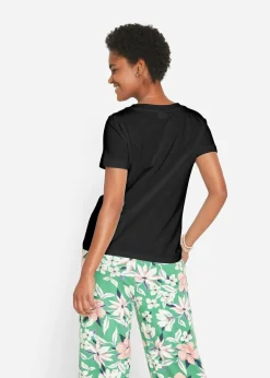 Mujer bonprix bonprix Camiseta de algodón puro