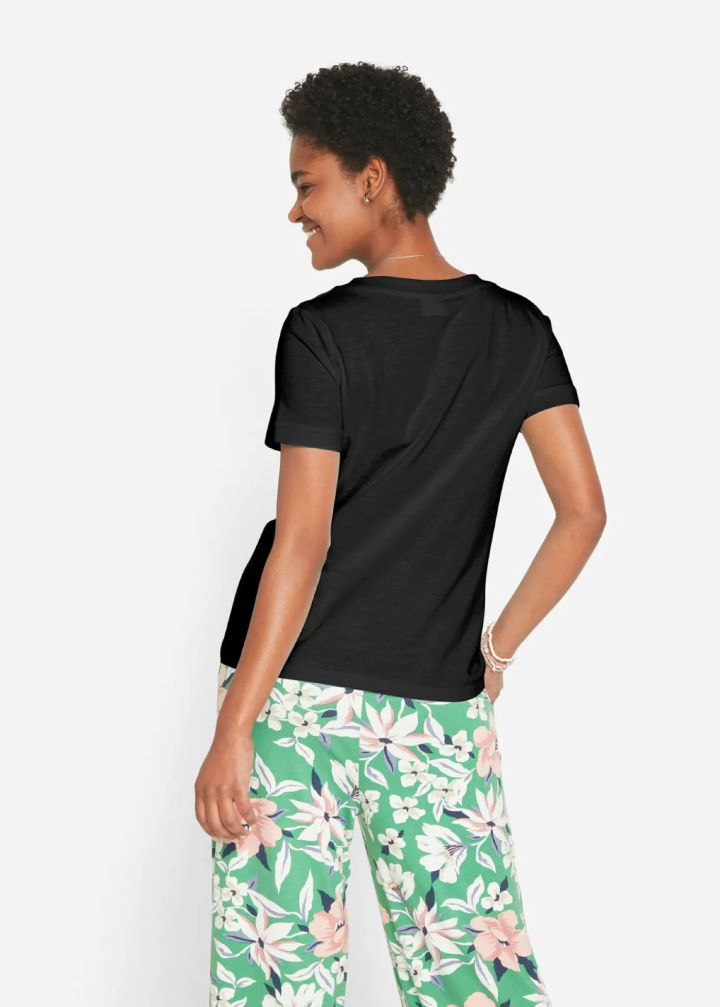 Mujer bonprix bonprix Camiseta de algodón puro