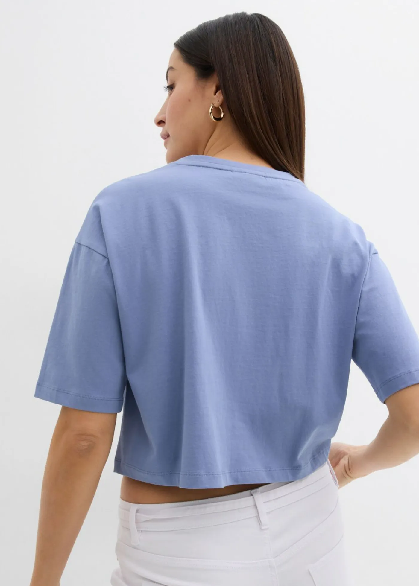 Mujer bonprix bonprix Camiseta de algodón puro