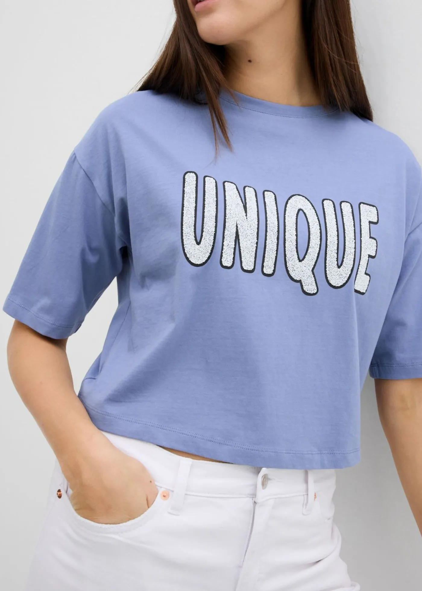 Mujer bonprix bonprix Camiseta de algodón puro