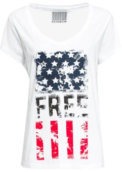 Mujer bonprix bonprix Camiseta de algodón puro