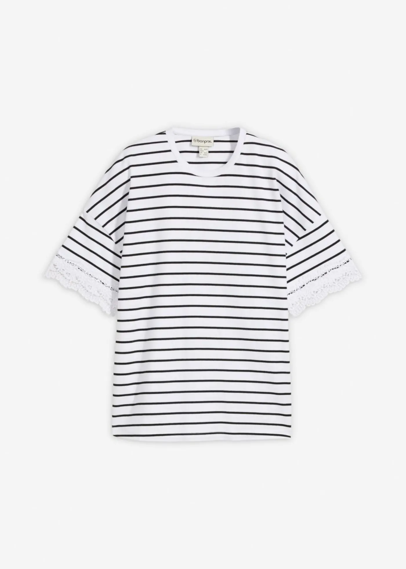 Mujer bonprix bonprix Camiseta de algodón puro