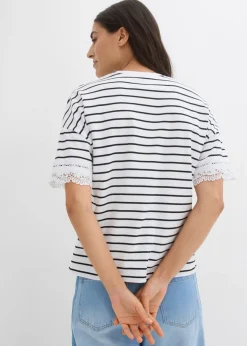 Mujer bonprix bonprix Camiseta de algodón puro