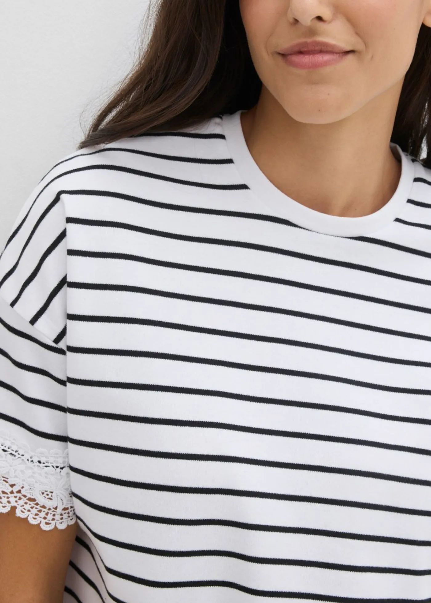 Mujer bonprix bonprix Camiseta de algodón puro