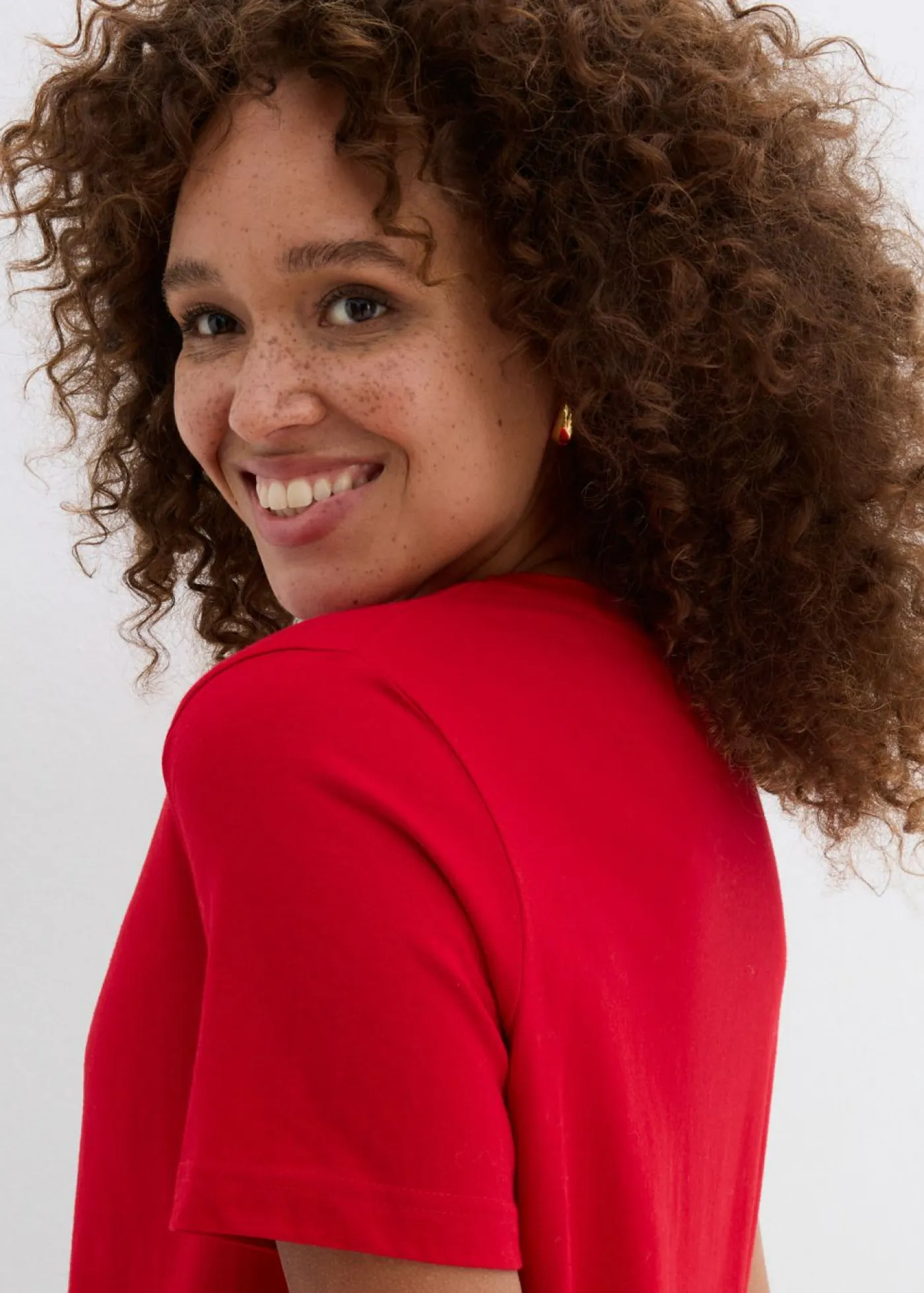 Mujer bonprix bonprix Camiseta de algodón puro