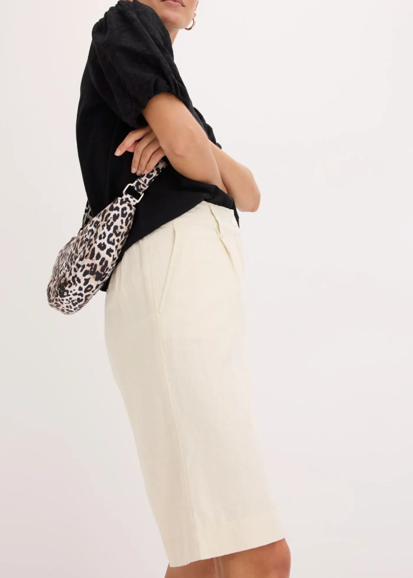 bonprix bonprix Camisetas|Novedades>Camiseta de algodón puro Negro