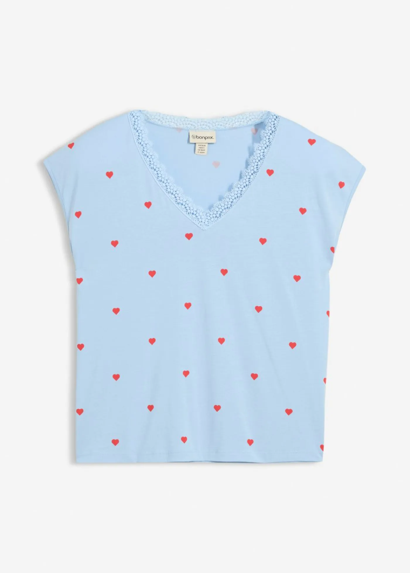 Mujer bonprix bonprix Camiseta de algodón puro