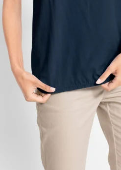 Mujer bonprix bonprix Camiseta de algodón puro con manga corta