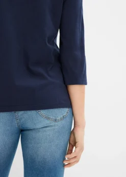 Mujer bonprix bonprix Camiseta de algodón puro con corte boxy