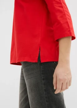 Mujer bonprix bonprix Camiseta de algodón puro con corte boxy