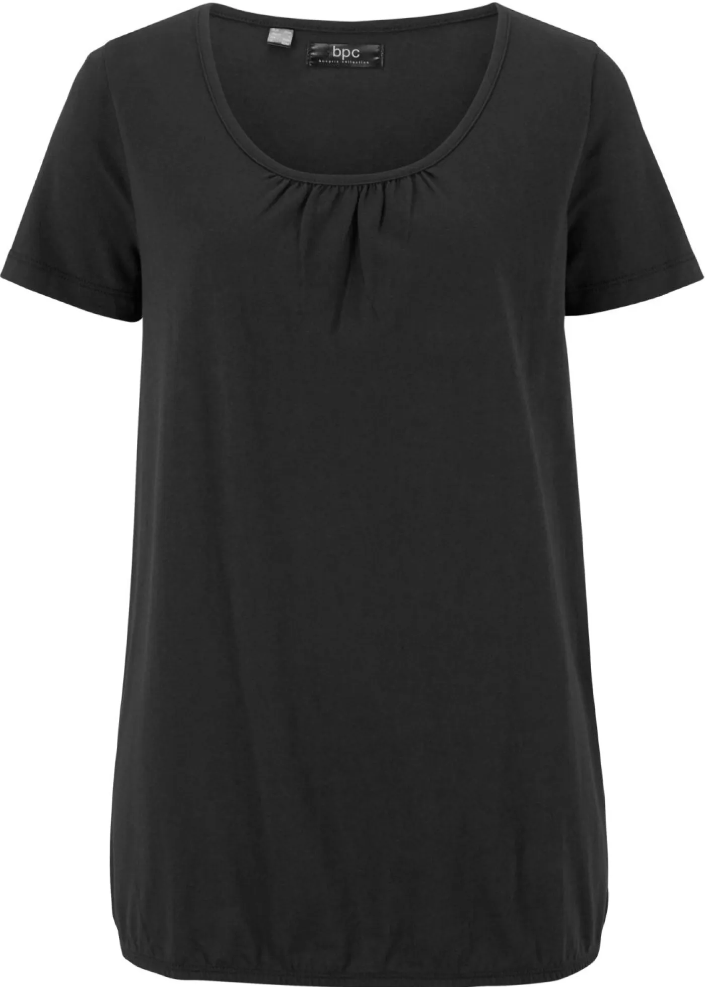 Mujer bonprix bonprix Camiseta de algodón puro con manga corta