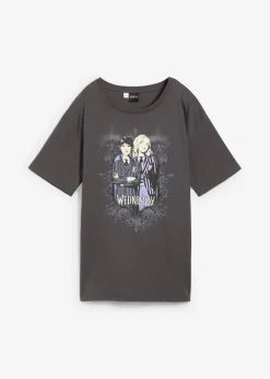Niños bonprix Wednesday Camiseta de algodón puro de Miércoles