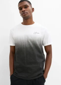 Hombre bonprix bonprix Camiseta de algodón puro, slim fit