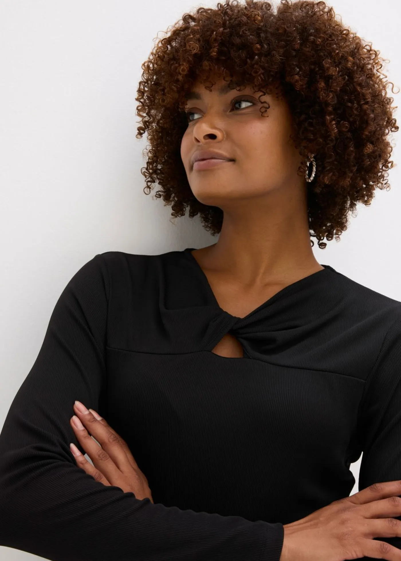 Mujer bonprix bonprix Camiseta de canalé