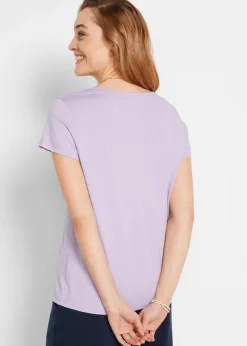 Mujer bonprix bonprix Camiseta de cuello redondo y manga corta (5 unidades)