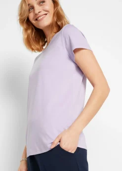 Mujer bonprix bonprix Camiseta de cuello redondo y manga corta (5 unidades)