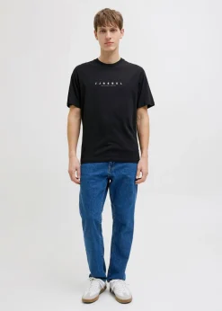 Hombre bonprix JJ REBEL Camiseta de JJ REBEL de algodón puro con corte holgado