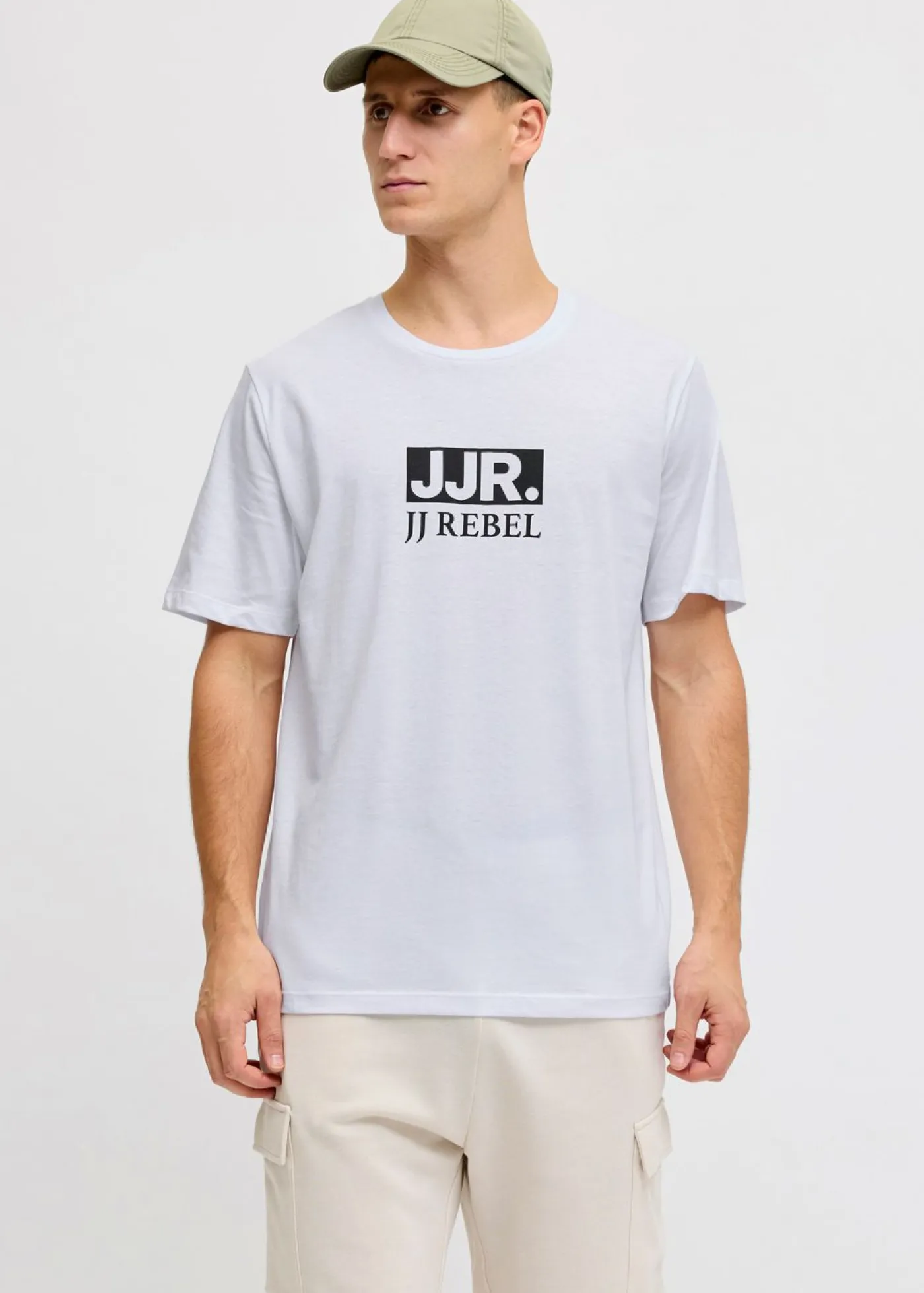 Hombre bonprix JJ REBEL Camiseta de JJ REBEL de algodón puro