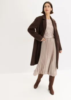 Mujer bonprix bonprix Camiseta de leopardo con estampado brillante