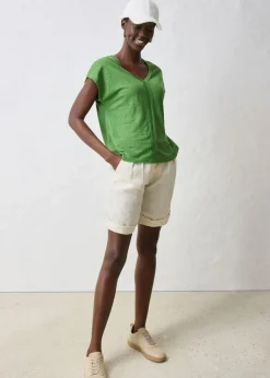 Mujer bonprix bonprix Camiseta de lino puro