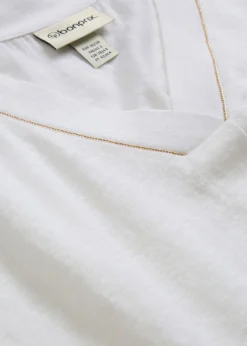 Mujer bonprix bonprix Camiseta de lino puro