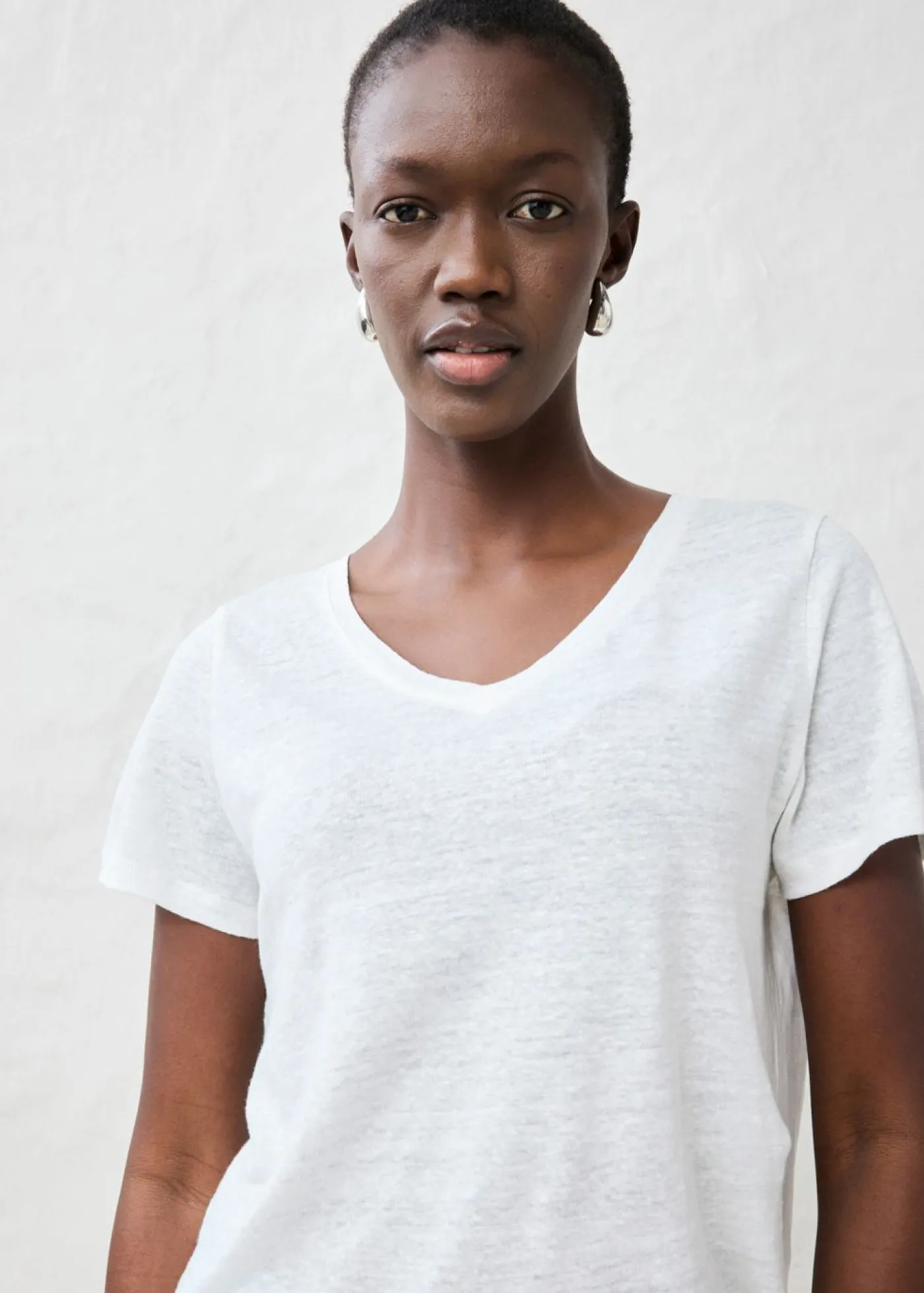 Mujer bonprix bonprix Camiseta de lino puro