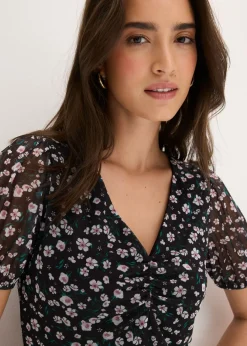 Mujer bonprix bonprix Camiseta de malla delicada