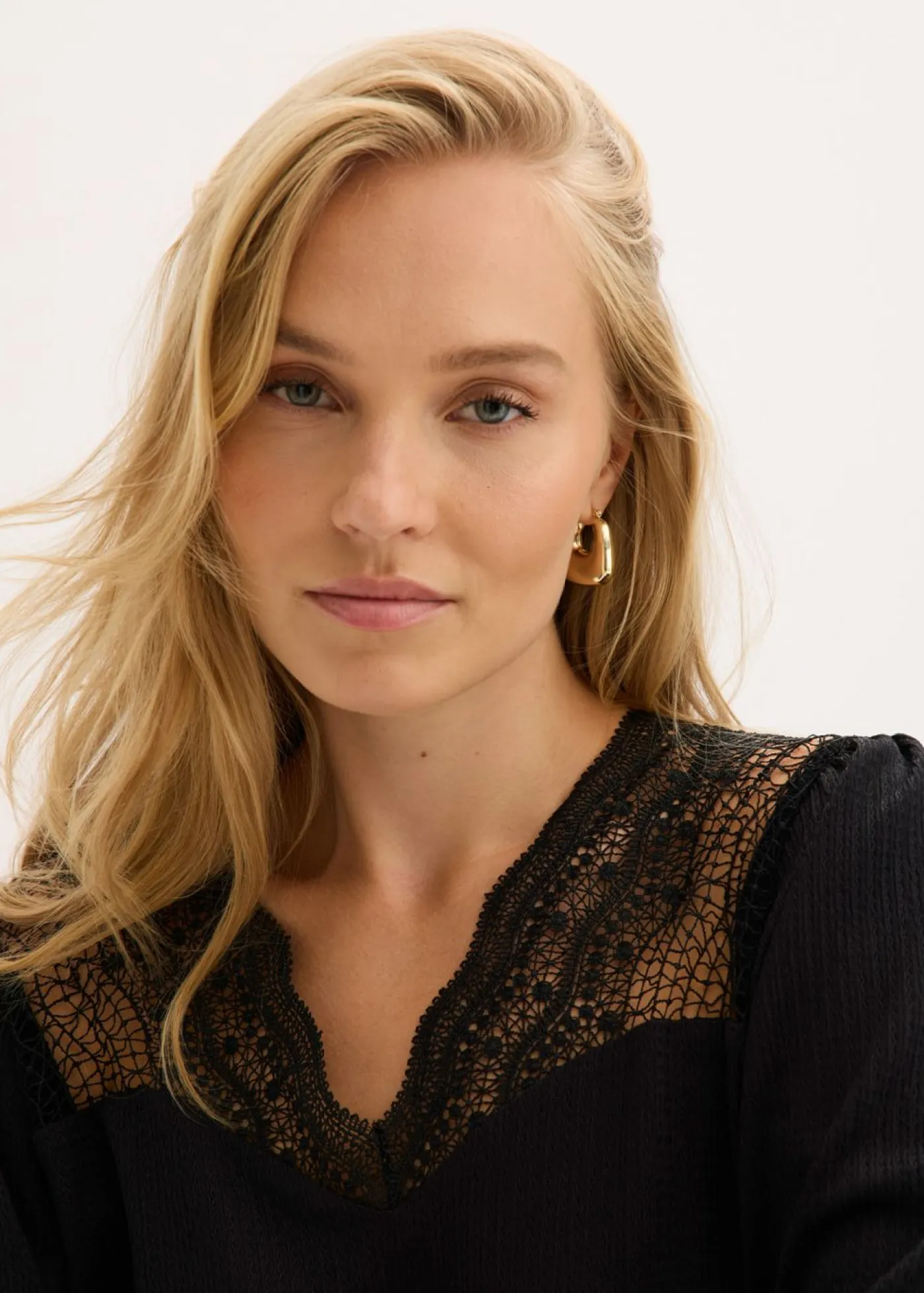 bonprix bonprix Camisetas>Camiseta de manga larga Negro